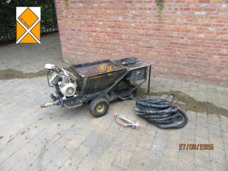 Leemspuitmachine 230 volt plastcoat 30, Doe-het-zelf en Bouw, Gereedschap | Overige machines, Gebruikt, Ophalen