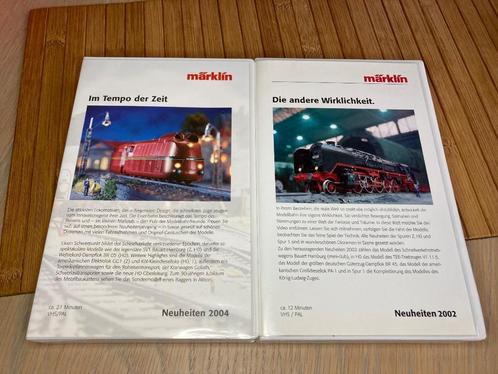 Vidéos Marklin, Neuheiten 2002 et 2004, Hobby & Loisirs créatifs, Trains miniatures | HO, Utilisé, Autres types, Märklin, Enlèvement ou Envoi