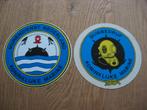 Vintage Stickers Duikbedrijf Mijnendienst Nederland Koninkli, Verzamelen, Stickers, Ophalen of Verzenden, Nieuw, Overige typen