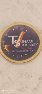 insigne tissu tsunami solidarity belgian defence, Ophalen of Verzenden