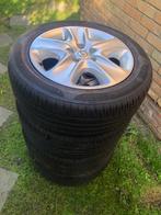 4 zomer autobanden met originele velgen 6mm 205/55/16 91 v, Enlèvement ou Envoi, Pneus été, Jante(s)