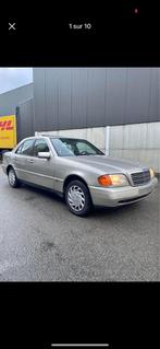 Mercedes C220 Diesel Oldtimer zonnedak, Auto's, Stof, Zwart, Beige, 5 deurs