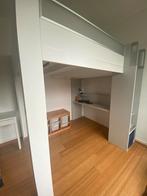 Dimix Gautier mezzanine tweepersoonsbed 140x200, Ophalen, Zo goed als nieuw, Hoogslaper
