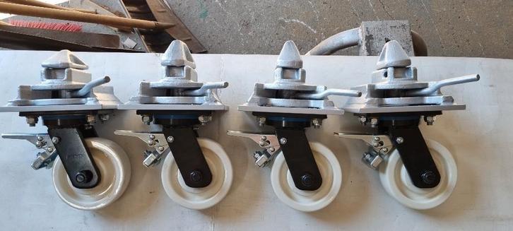 zee container zwenkwielen twistlock, Doe-het-zelf en Bouw, Containers, Ophalen