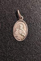 Médaillon Jésus Christ Sacré Coeur et Madone avec enfant, Antiquités & Art, Enlèvement ou Envoi