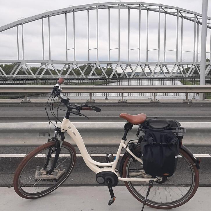 electrische damesfiets RIESE & MUELLER, Fietsen en Brommers, Elektrische fietsen, Gebruikt, Riese & Müller, 47 tot 51 cm, Minder dan 30 km per accu