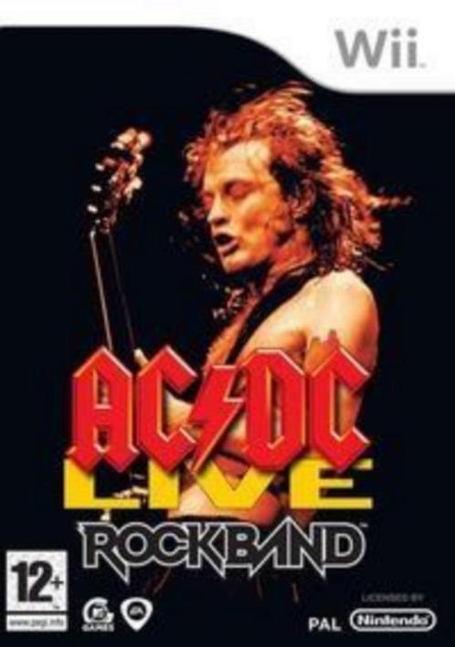 AC/DC Live Rock Band, Consoles de jeu & Jeux vidéo, Jeux | Nintendo Wii, Comme neuf, Musique, 1 joueur, À partir de 12 ans, Enlèvement ou Envoi