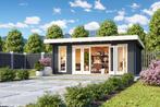 Tuinhuis-Blokhut Sussex 2 + Biffold deur: 570 x 360 cm, Nieuw, Goedkooptuinhuis, Sussex 2, overkapping, mancave, hout., Verzenden