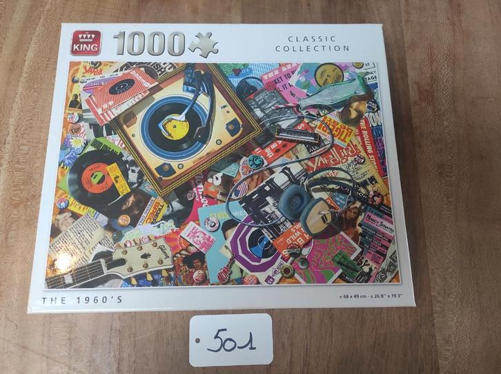 puzzels 1000 stukken, Hobby & Loisirs créatifs, Sport cérébral & Puzzles, Utilisé, Puzzle, 500 à 1500 pièces, Enlèvement ou Envoi