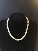 Collier en perles fines, Autres matériaux, Avec strass, Enlèvement ou Envoi, Blanc