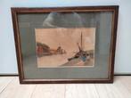 2 originele chromo litho's van Henri Cassiers, Antiek en Kunst, Ophalen of Verzenden