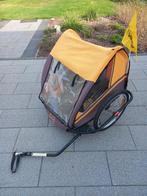 Vantly opvouwbare fietskar 2 kinderen + bagageruimte, Gebruikt, Vantly, Kinderkar, Ophalen