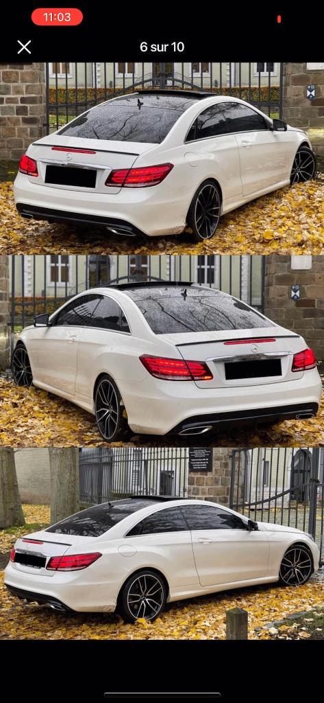 Mercedes E coupé, Autos, Mercedes-Benz, Particulier, Autres modèles, Caméra de recul, Alarme, Feux de virage, Ordinateur de bord