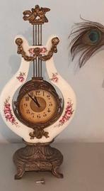 Belle grande horloge française ancienne en bronze de 1890., Antiquités & Art, Enlèvement ou Envoi