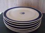 6 assiettes Royal BOCH for Old Dutch diamètre 25 cm, Enlèvement