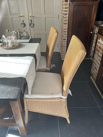 Lloyd loom stoelen, Huis en Inrichting, Stoelen, Ophalen, Zo goed als nieuw, Overige kleuren, Vijf, Zes of meer stoelen