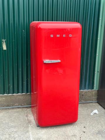Amerikaanse Smeg koelkast Red Werkt perfect Garantie +  beschikbaar voor biedingen