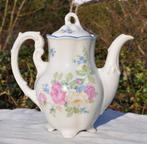 cafetière faïence Pologne décor rose et myosotis, Antiquités & Art, Enlèvement ou Envoi