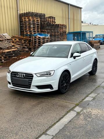 AUDI A3 1.6TDI S-LINE EURO 6B, Boîte manuelle, Noir, Particulier, 4 cylindres