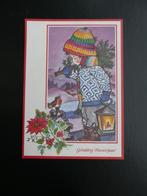 Postkaart Gelukkig Nieuwjaar 79, Ophalen of Verzenden, 1960 tot 1980, Gelopen, Feest(dag)