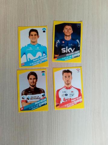 Set de 4 stickers Tour De France 2019.