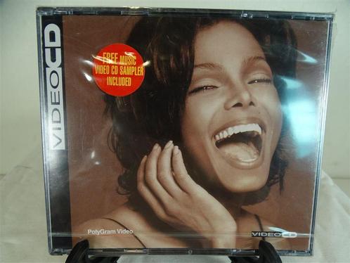 A2424. VideoCD - Janet Jackson - Design of a Decade, CD & DVD, CD | Pop, Utilisé, Enlèvement ou Envoi