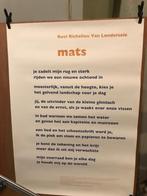 posters gedichten, Ophalen of Verzenden
