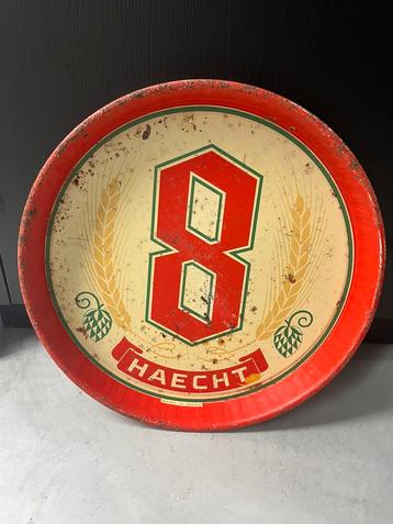 Vintage dienblad Haecht Super 8 beschikbaar voor biedingen