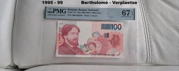 100 Frank James Ensor - Pmg-67 beschikbaar voor biedingen