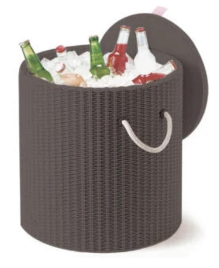 KETER Cool stool 2 in 1, Caravans en Kamperen, Koelboxen, Zo goed als nieuw, Koelbox, Ophalen