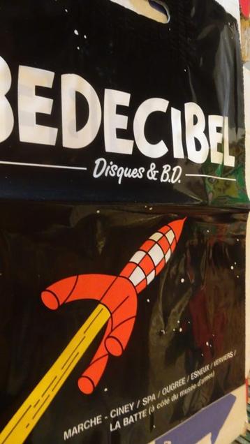 Plastic zak van Kuifje - Bedecibel - Rocket beschikbaar voor biedingen