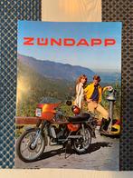Zundapp originele reclame folder uit de jaren 70., Fietsen en Brommers, Ophalen of Verzenden