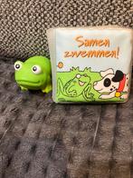 Geplastificeerd boekje met kikker, Kinderen en Baby's, Speelgoed | Babyspeelgoed, Ophalen of Verzenden, Zo goed als nieuw