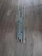 Tenstokken voor luifel (tent, zelfbouwcamper), Ophalen