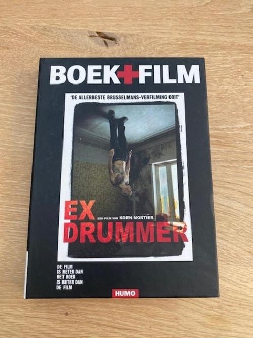 Boek + DVD “Ex Drummer” – Herman Brusselmans, Boeken, Literatuur, Zo goed als nieuw, België, Ophalen of Verzenden