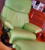 Relax Stressless met voetsteun, Ophalen, Zo goed als nieuw, Leer