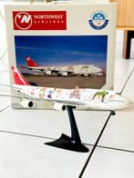 Northwest Airlines Boeing 747-400 - Herpa Wings 1:200, Comme neuf, Autres marques, Envoi, Avion