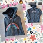 Gilet à capuche pour fille -gris-Rip Curl-T.S, Gebruikt, Meisje, Rip curl, Ophalen of Verzenden
