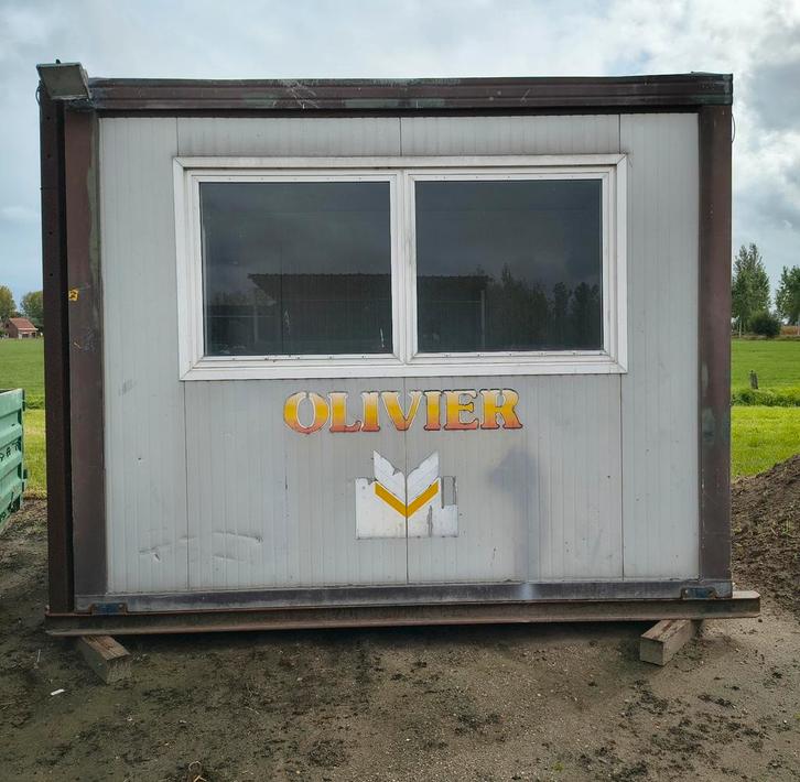 Werfkeet/unit/container, Doe-het-zelf en Bouw, Bouwketen en Schaftketen, Ophalen