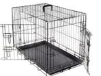 Cage Chien noir Tom&Co, Animaux & Accessoires, Maisons pour chiens, Enlèvement, Comme neuf