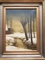 Emiel De Cooman olieverf op doek, Antiek en Kunst, Ophalen of Verzenden