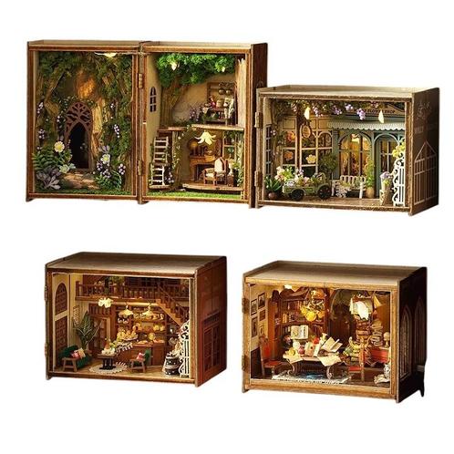 Poppenhuis 3D Meubels en Verlichting - Houten Handwerk, Hobby en Vrije tijd, Denksport en Puzzels