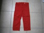 Rode broek Bergini jeans maat 176, Kinderen en Baby's, Kinderkleding | Maat 176, Ophalen, Zo goed als nieuw, Meisje, Broek