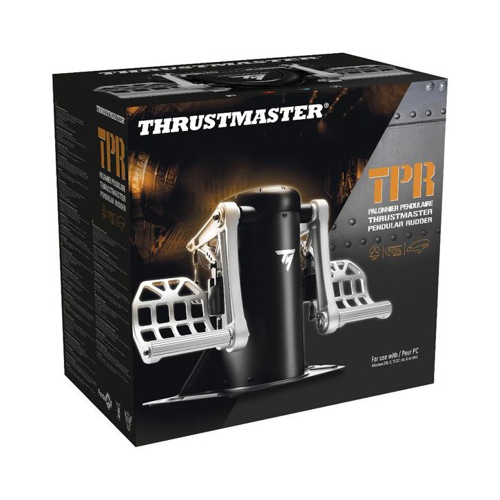 Thrustmaster TPR - Rudder - expert roer voor PC, Computers en Software, Joysticks, Zo goed als nieuw, Ophalen of Verzenden