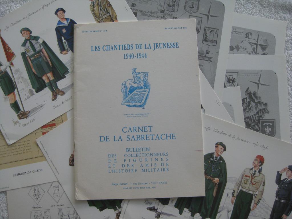 Sabretache — Oorlog 40-45 en Chantiers de la Jeunesse - 1990, Boeken, Oorlog en Militair, Gelezen, Algemeen, Ophalen