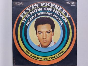 Elvis Presley - It's Now Or Never / Heart Break Hotel (1970) beschikbaar voor biedingen