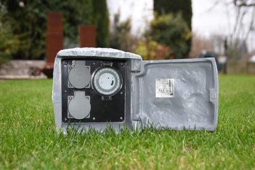 Tuinstopcontact, Tuin en Terras, Buitenverlichting, Nieuw, Ophalen