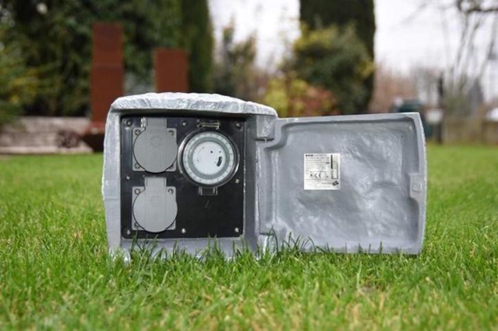 Tuinstopcontact, Tuin en Terras, Buitenverlichting, Nieuw, Ophalen