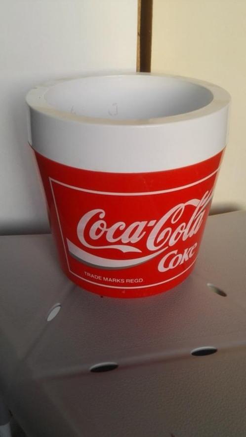 Coca Cola emmer - plastieken ijsemmer, Verzamelen, Merken en Reclamevoorwerpen, Gebruikt, Gebruiksvoorwerp, Ophalen of Verzenden