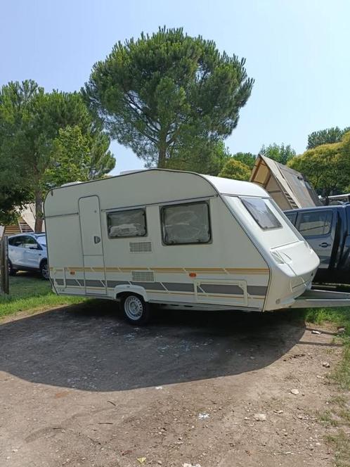 caravan Delta 3900 te koop anno 2008, Caravans en Kamperen, Caravans, Particulier, tot en met 4, 500 - 750 kg, Delta, 2 aparte bedden